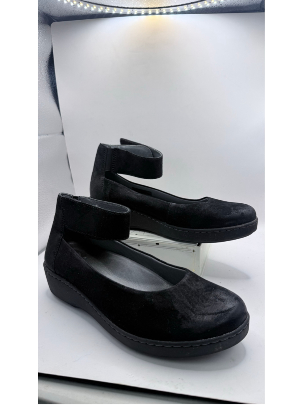 Women's Dansko Emmie Black Wedge Shoes Size 37